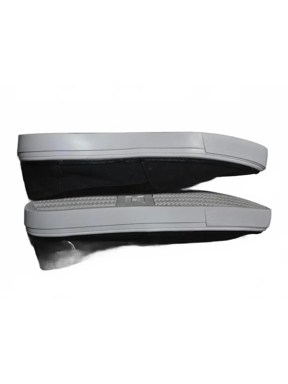 TOMS Black Canvas Slip-On Shoes Women’s Size 9 M White Rubber Sole